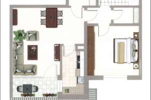 Bezugsfreie 2-Zimmer-Wohnung mit Balkon und Aufzug in Gohlis – 4155 Gohlis-Süd, Leipzig – Vorschaubild 13