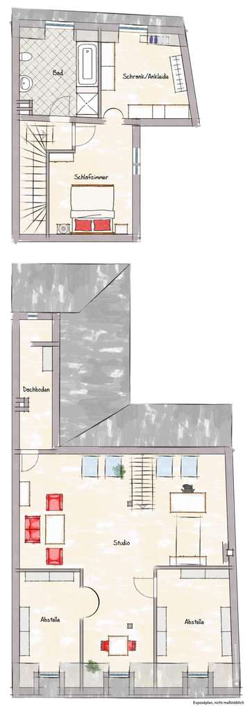 Immobilie in Erlangen - Wohn-/Geschäftshaus Erlangen - Altstadt...zentrale Lage mit Potential - Bild 4