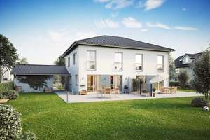 Moderne DHH inkl. Grundstück direkt in Türkheim - Energie A+ - 18 monatige Festpreisbindung sichern! – Die vollständige Adresse der Immobilie erhältst du vom Anbieter., 86842 Türkheim – Vorschaubild 1