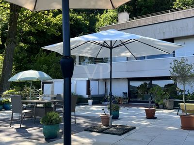 Mehr als 250 m² Terrasse... 
über den Dächern von Saarbrücken!