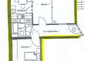 Chemnitz: Vermietete 2-Raumwohnung mit Balkon und Einbauküche, in ruhiger Lage! – Die vollständige Adresse der Immobilie erhältst du vom Anbieter., 9126 Gablenz, Chemnitz – Vorschaubild 8