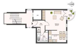Leerstehend! Top-Lage im Zentrum Ost | Aufzug | TG-Stellplatz | Balkon – Die vollständige Adresse der Immobilie erhältst du vom Anbieter., 4103 Zentrum-Ost, Leipzig – Vorschaubild 20