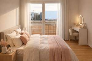 Grüne Idylle mitten in der Stadt: 3 Zimmer mit Ankleide, 2 Bädern und Terrasse – Hildegard-Knef-Straße 99, 40549 Heerdt, Düsseldorf – Vorschaubild 8