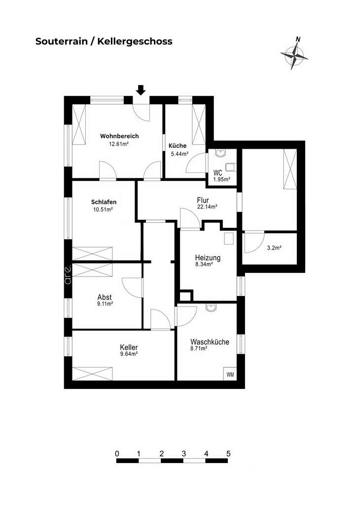 are.Souterrain:Kellergeschoss