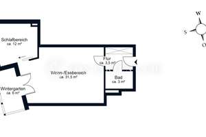 LEBEN IM HERZEN VON WINTERHUDE: 2-ZIMMER WOHNUNG MIT KANALBLICK! – Die vollständige Adresse der Immobilie erhältst du vom Anbieter., 22303 Winterhude, Hamburg – Vorschaubild 11
