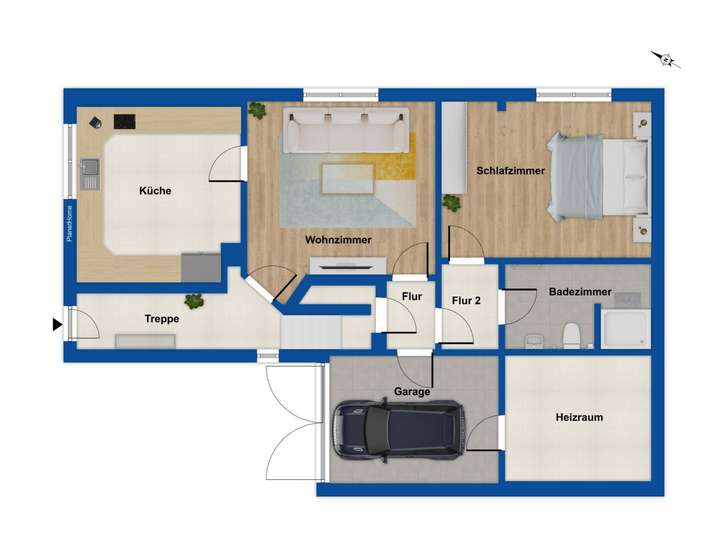 Grundriss Erdgeschoss