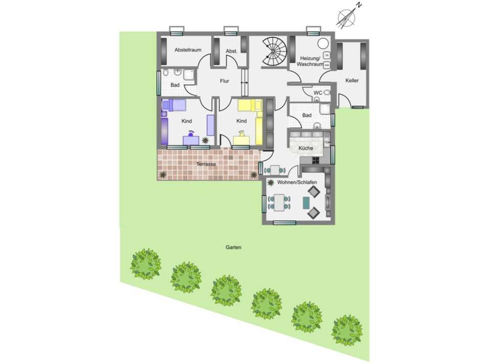 Gartengeschoss