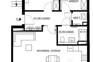 Ihr Zuhause im Staffelgeschoss mit Süd-West-Dachterrasse – Geniner Ufer 6 a, 23560 Sankt Jürgen, Lübeck – Vorschaubild 5