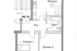 Stilvolle 3-Zimmer-Wohnung mit Balkon, offener Küche und Wannenbad – 4229 Plagwitz, Leipzig – Vorschaubild 5