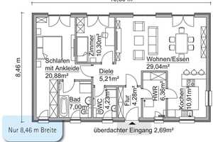 Heute schon an morgen denken ( Bungalow KfW 40 QNG, A+) – Harburg (Kreis) – Vorschaubild 2