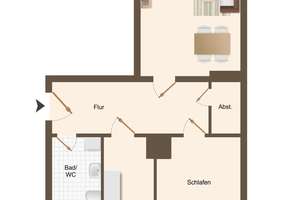 Schicke 2-Zimmer-ETW über den Dächern von Dresden-Pieschen * ca. 58 m² * solide vermietet * – Die vollständige Adresse der Immobilie erhältst du vom Anbieter., 1127 Pieschen-Süd, Dresden – Vorschaubild 11