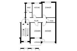 Helle 3-Zimmer-Wohnung mit Balkon – Ostwaldstr. 8, 28357 Lehesterdeich, Bremen – Vorschaubild 8