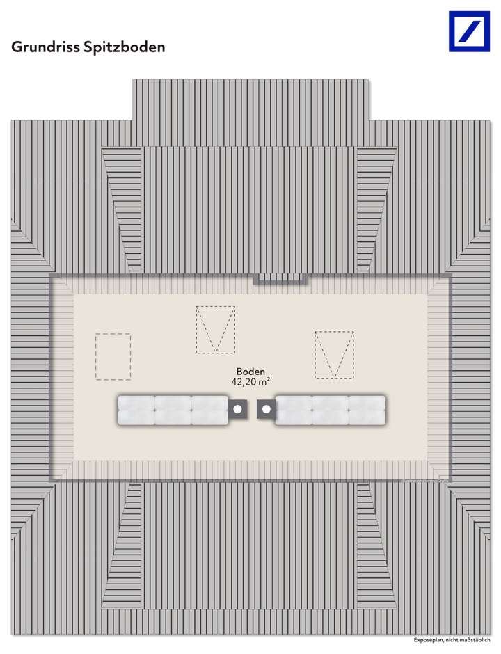 Grundriss Spitzboden