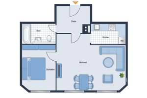 Möbliertes Wohnen in Kirchheim bei München! Stilvolle 2-Zimmer-Wohnung im 3.OG mit TG-Stellplatz! – Die vollständige Adresse der Immobilie erhältst du vom Anbieter., 85551 Kirchheim bei München – Vorschaubild 16