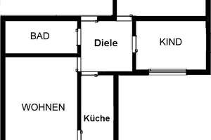Wuppertal-Neuenteich! Renovierte 3 Zimmer-Wohnung mit Balkon – Untersteinenfeld 6, 42107 Elberfeld, Wuppertal – Vorschaubild 4