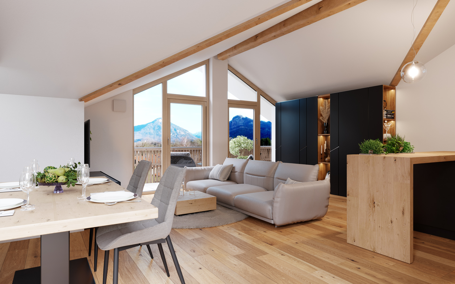 Immobilie in Brannenburg - Projekt ANNE-MARIE: WE-A03 - Bild 2