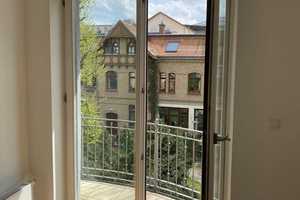 3 min zu Fuß ins Rosental: Helle DG-Whg., 3 Zi. + Balkon, sehr ruhig im Waldstraßenviertel, Denkmal – Leipzig – Vorschaubild 1