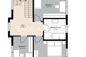 Moderne Doppelhaushälfte mit viel Platz, Garten und zwei Terrassen – familienfreundlich und energ... – Die vollständige Adresse der Immobilie erhältst du vom Anbieter., 60488 Hausen, Frankfurt am Main – Vorschaubild 13