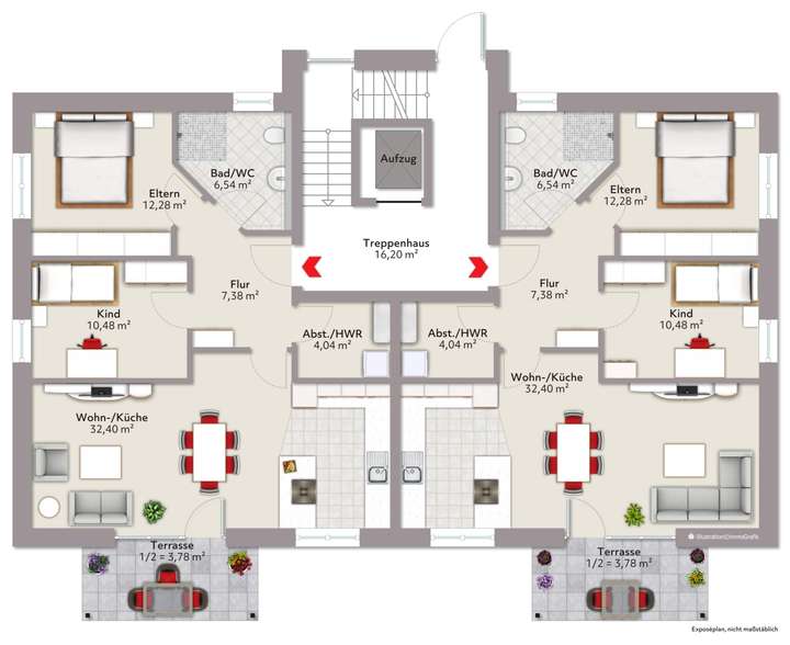 Haus 1 Grundriss EG