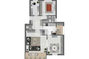 Wohnung mit Westbalkon, Fernsicht und Garage. – Die vollständige Adresse der Immobilie erhältst du vom Anbieter., 53127 Ippendorf, Bonn – Vorschaubild 7