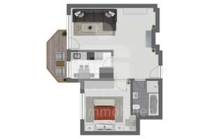 Gut geschnittene zwei Zimmer-Wohnung sucht neuen Eigentümer! – Die vollständige Adresse der Immobilie erhältst du vom Anbieter., 53225 Beuel-Mitte, Bonn – Vorschaubild 7