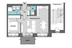 2 Zimmer | Balkon | sanierter Altbau – Wohnen im Zentrum-Ost – Lange Straße 22, 4103 Zentrum-Ost, Leipzig – Vorschaubild 10