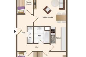 Eigentumswohnung in beliebter Lage von Wandsbek – Mit sonnigem Balkon und Tiefgaragenstellplatz – Die vollständige Adresse der Immobilie erhältst du vom Anbieter., 22041 Wandsbek (Ortsteil), Hamburg – Vorschaubild 15