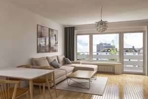 Kapitalanlage in Bestlage – Vermietete 3-Zimmer-Wohnung mit Balkon in Düsseldorf-Golzheim – Die vollständige Adresse der Immobilie erhältst du vom Anbieter., 40474 Golzheim, Düsseldorf – Vorschaubild 2