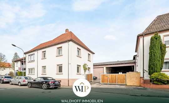 Großes Haus und Hof mit Hallen  - vielseitigem Nutzungspotenzial in Herxheim