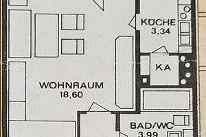 Stilvolle, modernisierte 1-Zimmer-Wohnung mit geh. Innenausstattung mit Balkon und EBK – München – Vorschaubild 17