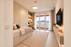 Kernsaniertes 1-Zimmer-Apartment mit Loggia in Bestlage