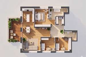 Traumhafte Neubauwohnung im Waldstraßenviertel l Traumhafte Terrasse l Provisionsfrei für den Käufer – Die vollständige Adresse der Immobilie erhältst du vom Anbieter., 4105 Zentrum-Nordwest, Leipzig – Vorschaubild 16