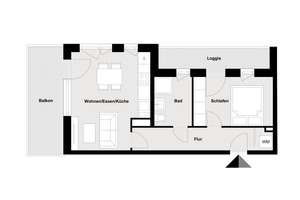 WE4.4 | Neuwertige 2-Zimmer-Wohnung mit EBK, Loggia und Balkon im Candis-Areal. Frei ab 01.10. – Die vollständige Adresse der Immobilie erhältst du vom Anbieter., 93055 Ostenviertel, Regensburg – Vorschaubild 16