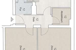 Bezugsfrei am Maybachufer – helle Altbauwohnung mit großzügigen 2,5 Zimmern – Die vollständige Adresse der Immobilie erhältst du vom Anbieter., 12047 Neukölln (Ortsteil), Berlin – Vorschaubild 15