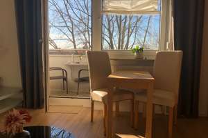 Exklusive und möblierte 1-Zimmer-Wohnung mit Fernblick-Balkon und EBK in Fürth – Wolfringstrasse 1, 90765 Ronhof, Kronach, Fürth – Vorschaubild 3