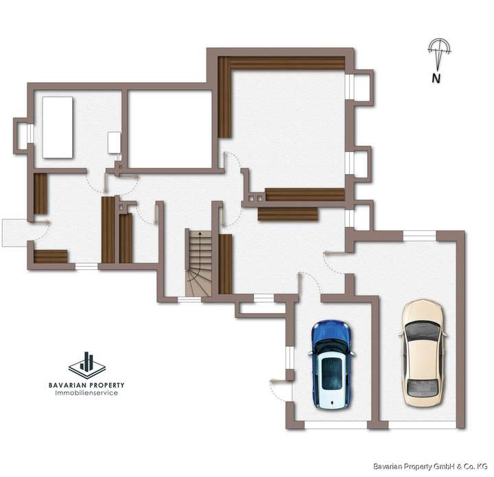 Grundriss Keller (Gestaltungsb