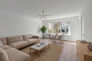 Sanierte 2-Zimmer-Wohnung mit sonniger Loggia