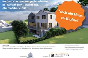 Tegernbach! Moderne Neubau-DHH! Garten/Fußbodenhzg./elektr. Rollläd./Videosprechanl./Garage/Keller – Oberhofstraße 30, 85276 Pfaffenhofen an der Ilm – Vorschaubild 2