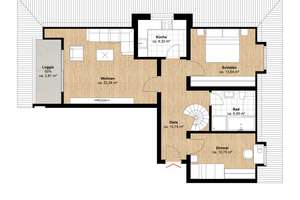 Großzügige Maisonettewohnung mit Balkon – Die vollständige Adresse der Immobilie erhältst du vom Anbieter., 22149 Rahlstedt, Hamburg – Vorschaubild 13