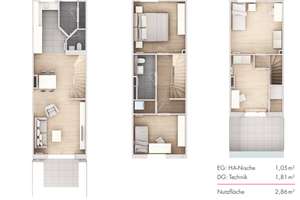 Die clevere Alternative zu Stuttgart: Wohnen in Ditzingen |KfW55-Flachdachhaus mit ca. 117 m² – Ob dem Korntaler Weg -, 71254 Ditzingen – Vorschaubild 11