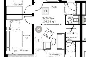3 Zimmer Maisonette Wohnung mit Dachterrasse und Einbauküche – Die vollständige Adresse der Immobilie erhältst du vom Anbieter., 74072 Neckargartach, Heilbronn – Vorschaubild 14