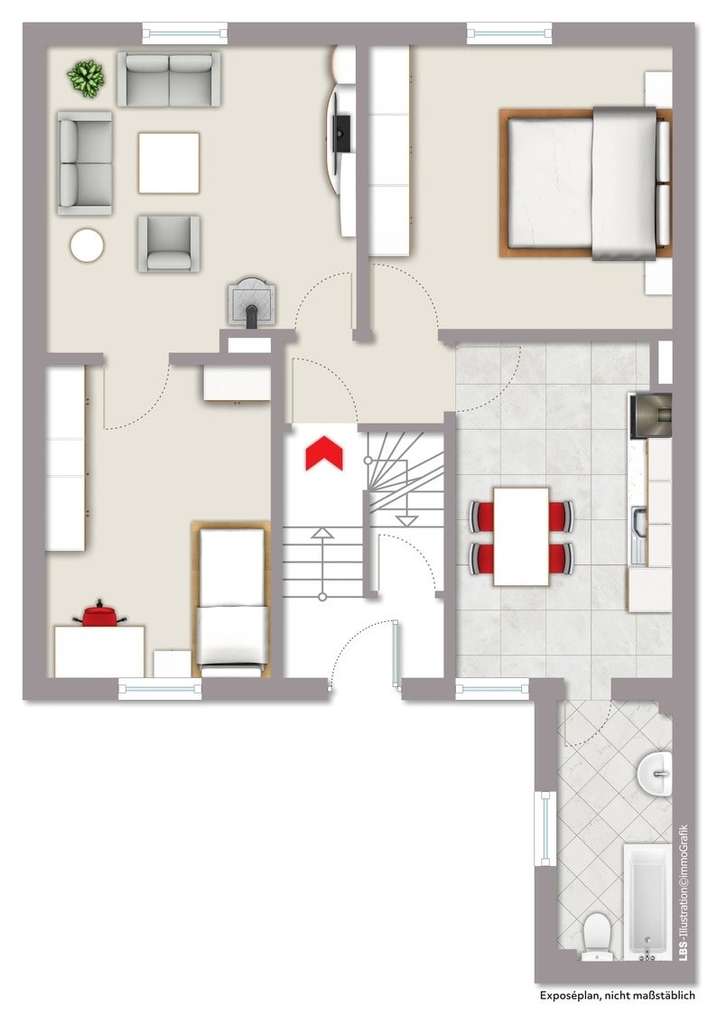 Immobilie in Dieburg - Doppelhaushälfte zur Kapitalanlage in Dieburg - Bild 2