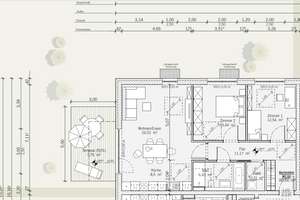 Eine schöne Wohnung mit 200 m² Garten (ohne Maklerprovision) – Die vollständige Adresse der Immobilie erhältst du vom Anbieter., 14167 Lichterfelde, Berlin – Vorschaubild 2