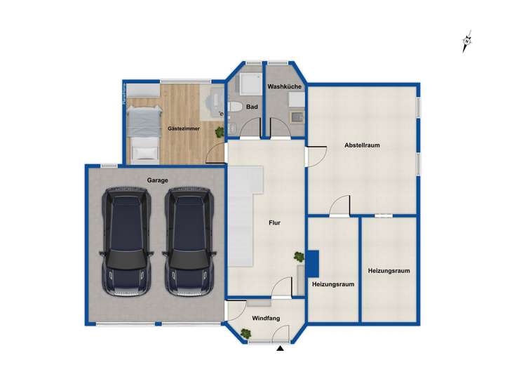 Grundriss Untergeschoss