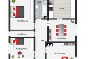 Attraktives Dreifamilienhaus in begehrter Wohnlage von Brühl-Rohrhof – Die vollständige Adresse der Immobilie erhältst du vom Anbieter., 68782 Brühl – Vorschaubild 7