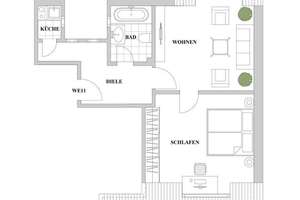 Renoviert & lichtdurchflutet - Stilvolle Wohnung im herrlichen Zooviertel! – Die vollständige Adresse der Immobilie erhältst du vom Anbieter., 40237 Düsseltal, Düsseldorf – Vorschaubild 11