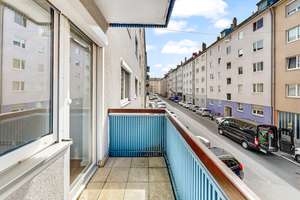 IMMOPARTNER - FRISCH RENOVIERT. 3 ZIMMER. BALKON. GARAGE. – Die vollständige Adresse der Immobilie erhältst du vom Anbieter., 90459 Gugelstraße, Nürnberg – Vorschaubild 2
