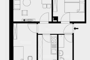 3-Zimmer-Wohnung | Ausgestattete Küche | Teilmöbliert  | Stuttgart-West