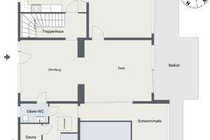 Eleganter Bungalow in Bestlage am Sallerner Berg mit Wellnessoase und beeindruckendem Weitblick ü... – Die vollständige Adresse der Immobilie erhältst du vom Anbieter., 93057 Sallern-Gallingkofen, Regensburg – Vorschaubild 10