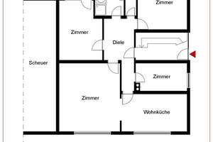 ***  Charmantes Drei-Familien-Haus mit vielfältigen Nutzungsmöglichkeiten *** – Die vollständige Adresse der Immobilie erhältst du vom Anbieter., 74861 Neudenau – Vorschaubild 14